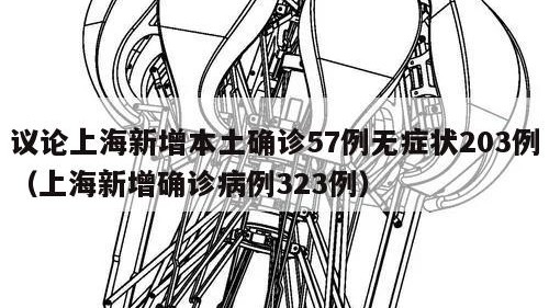 议论上海新增本土确诊57例无症状203例（上海新增确诊病例323例）